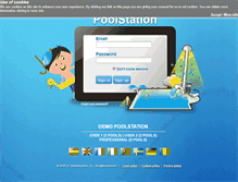 Tablet Screenshot of poolstation.net